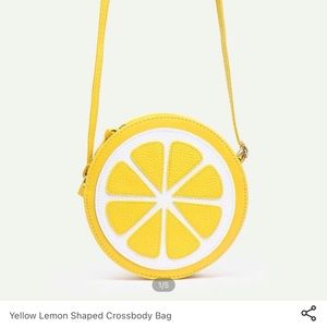 Lemon cross body bag